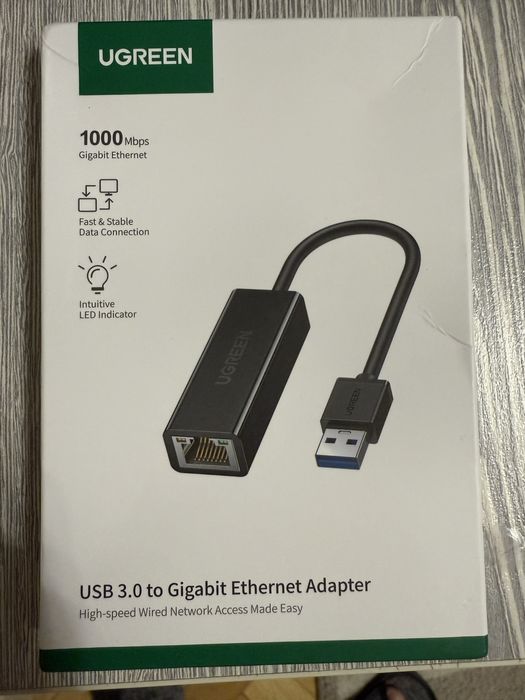 Ugreen USB 3.0 to Gigabit Ethernet adapter
