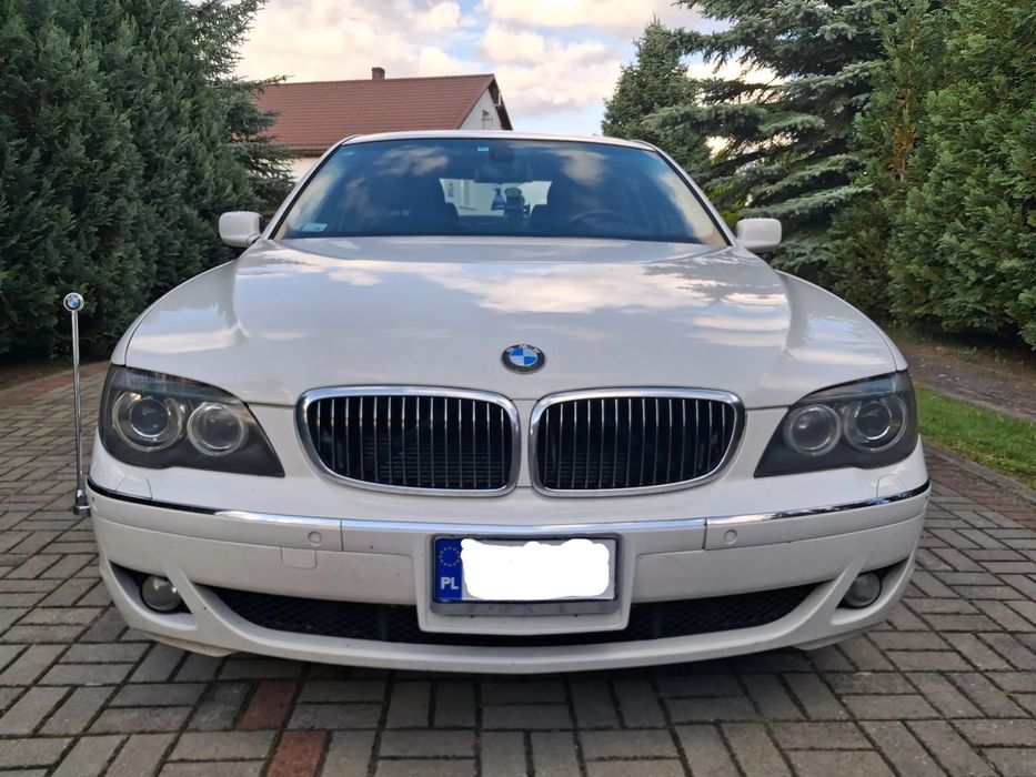 BMW Seria 7 E65 4.8 lift, instalacja LPG, Japonia, oryginalny przebieg