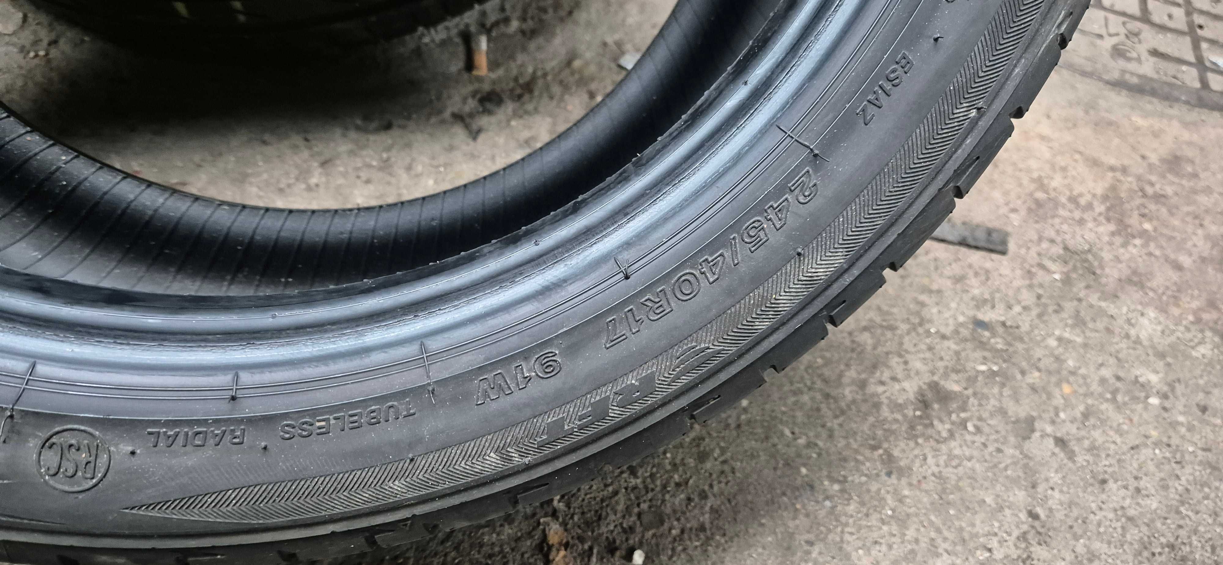 2szt opony letnie Bridgestone Run Flat _ 245/40/17