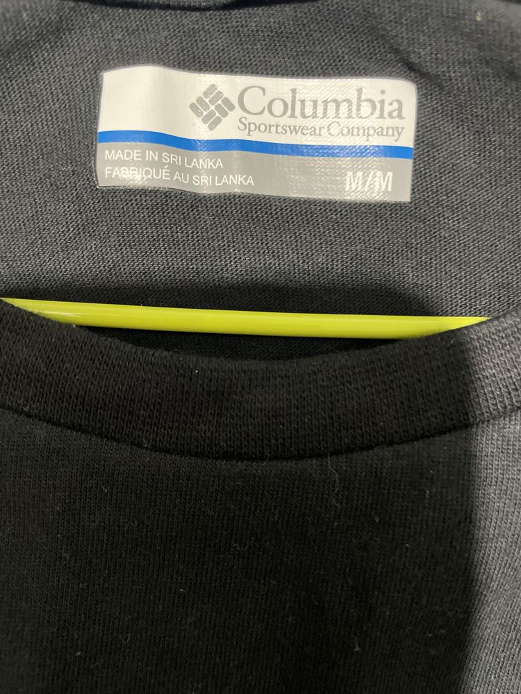 Чоловіча чорна футболка Columbia