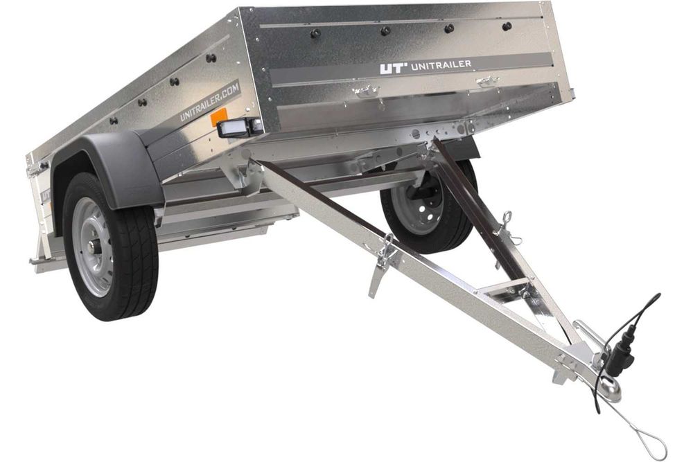 Przyczepka samochodowa 200x125 UNITRAILER GARDEN 201 KIPP