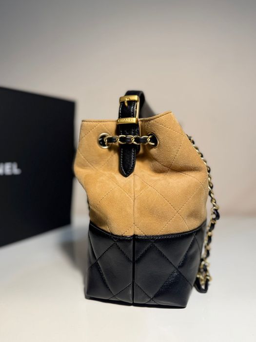 Torebka Chanel shopper 2025 skóra zamszowa + licowa