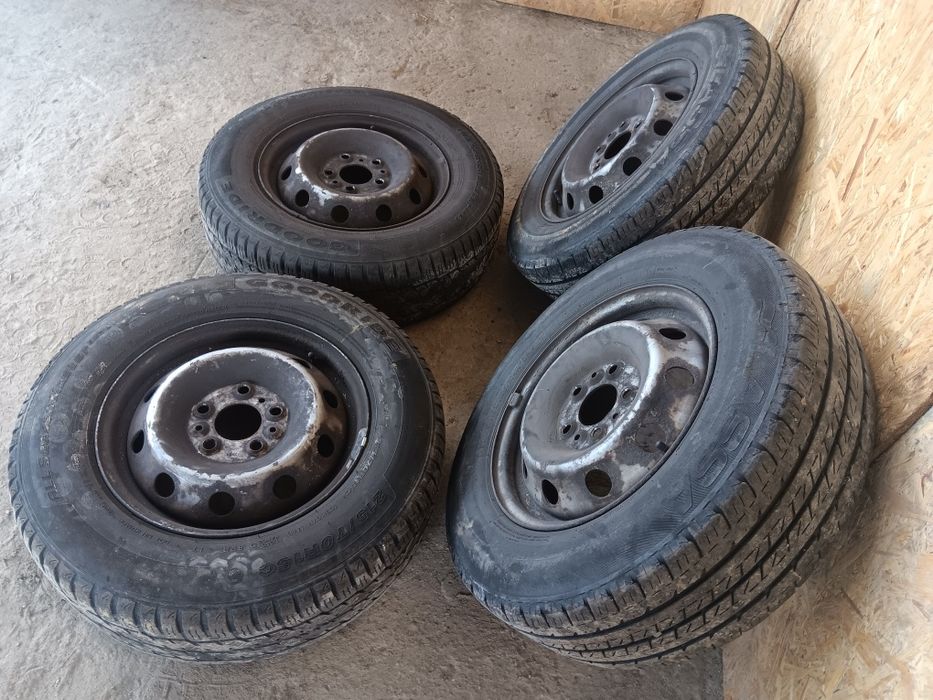 Fiat Ducato III koło felga felgi stalowe komplet 15" Opony KPL jumper