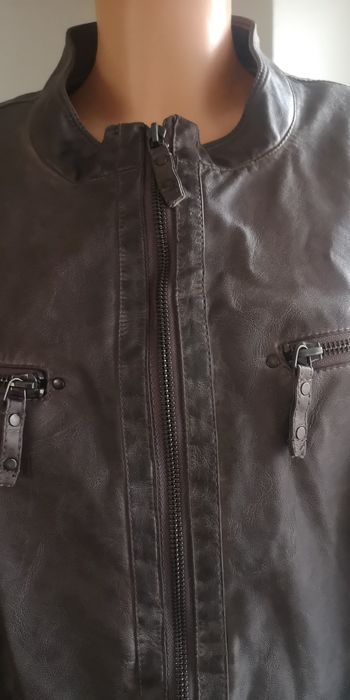 Kurtka damska the outerwear c&a skóra beżowa rozm. 50/2XL