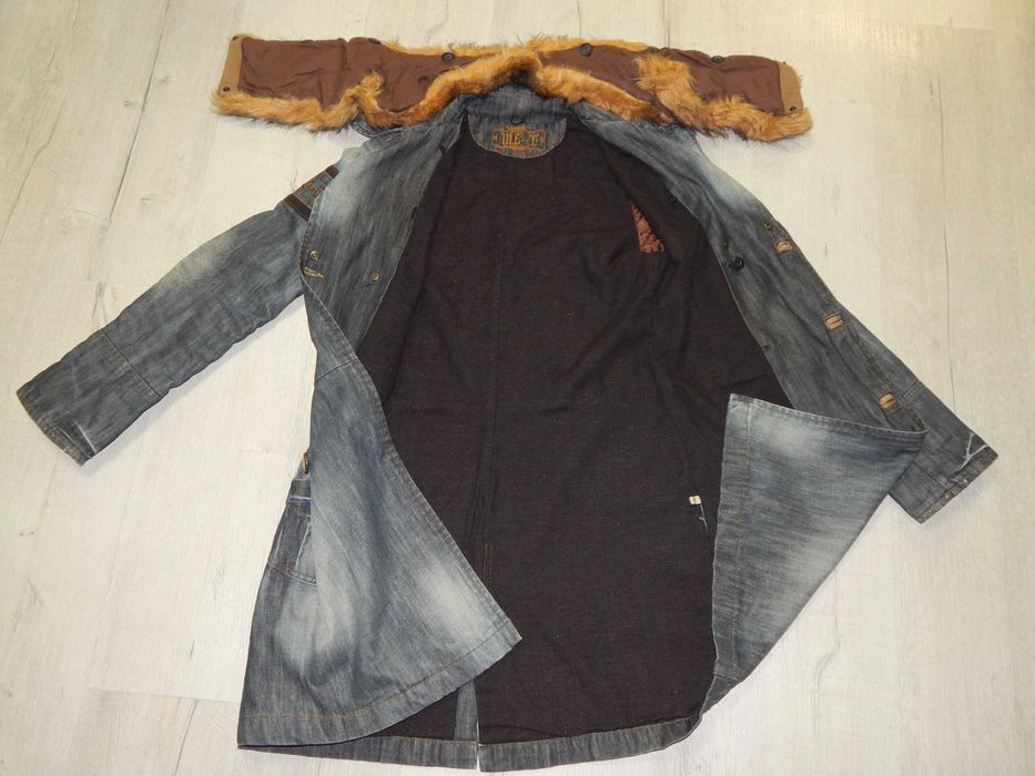 Стильне Джинсове пальто