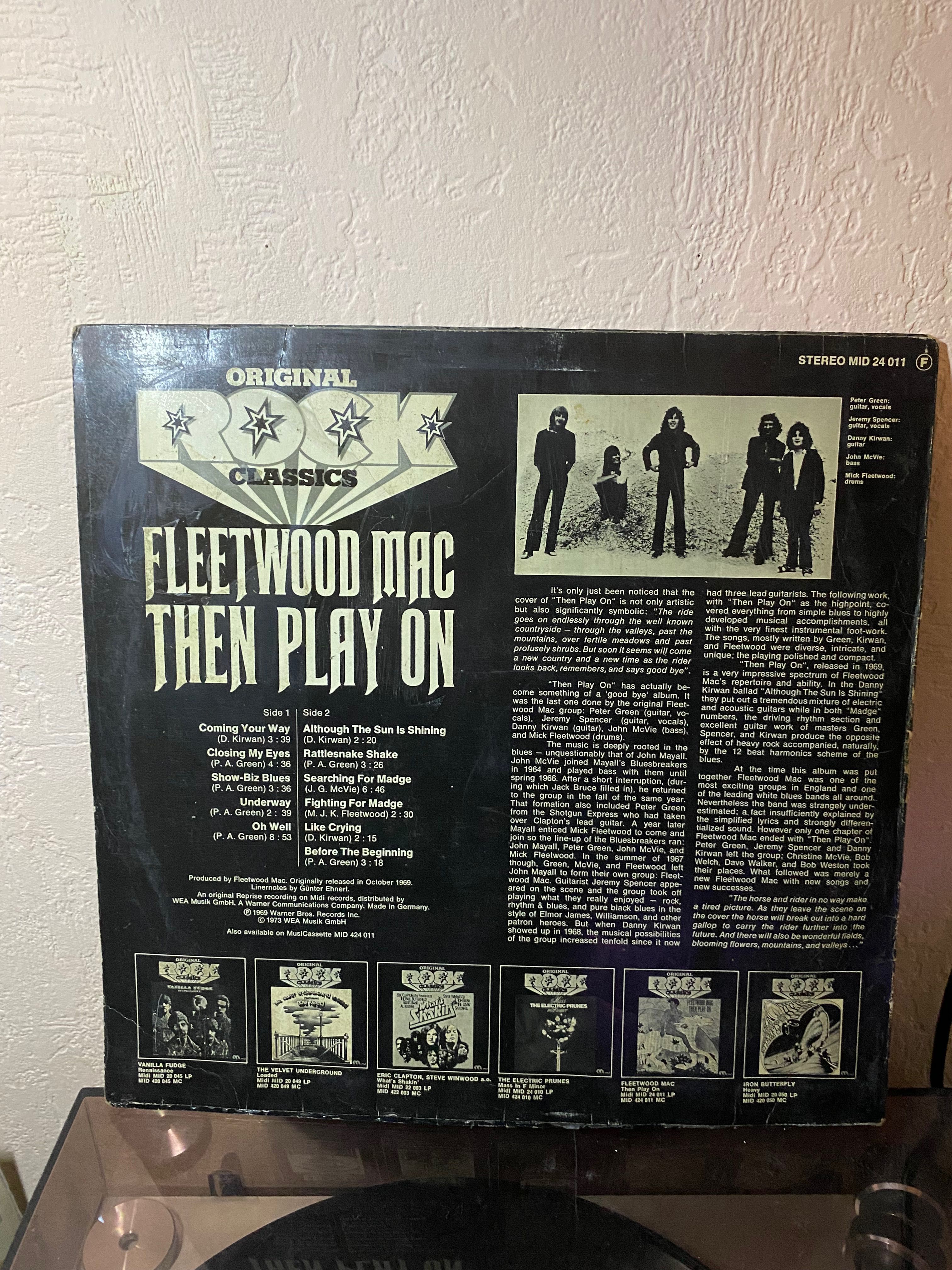 Вінілова платівка Fleetwood Mac - Then Play On