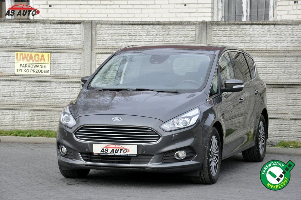 Ford S-Max 2,0EcoBlue 150KM Titanium/Navi/Ledy/Automat/ParkAssist/PDC/Ambiente