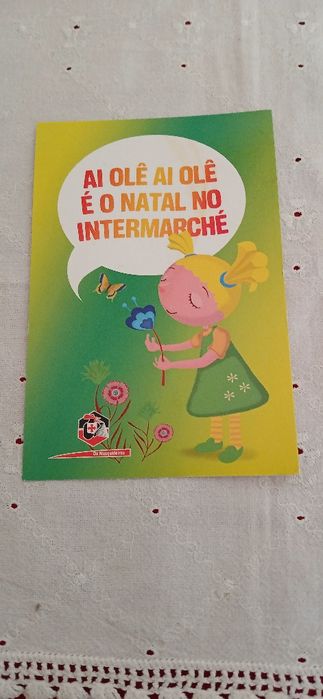 Postal de Natal, do Intermarché, novo