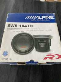 Alpine swr 1043d сабвуфер