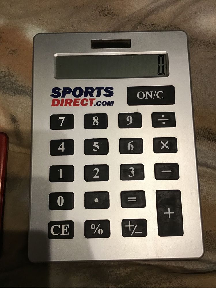 Калькулятор великий sports direct огромний