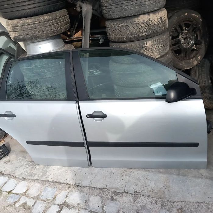 Portas completas lado passageiro vw polo 9n ano 2002