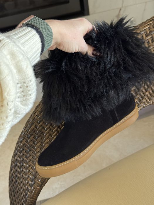 Зимні замшеві черевики Escada 37 розмір