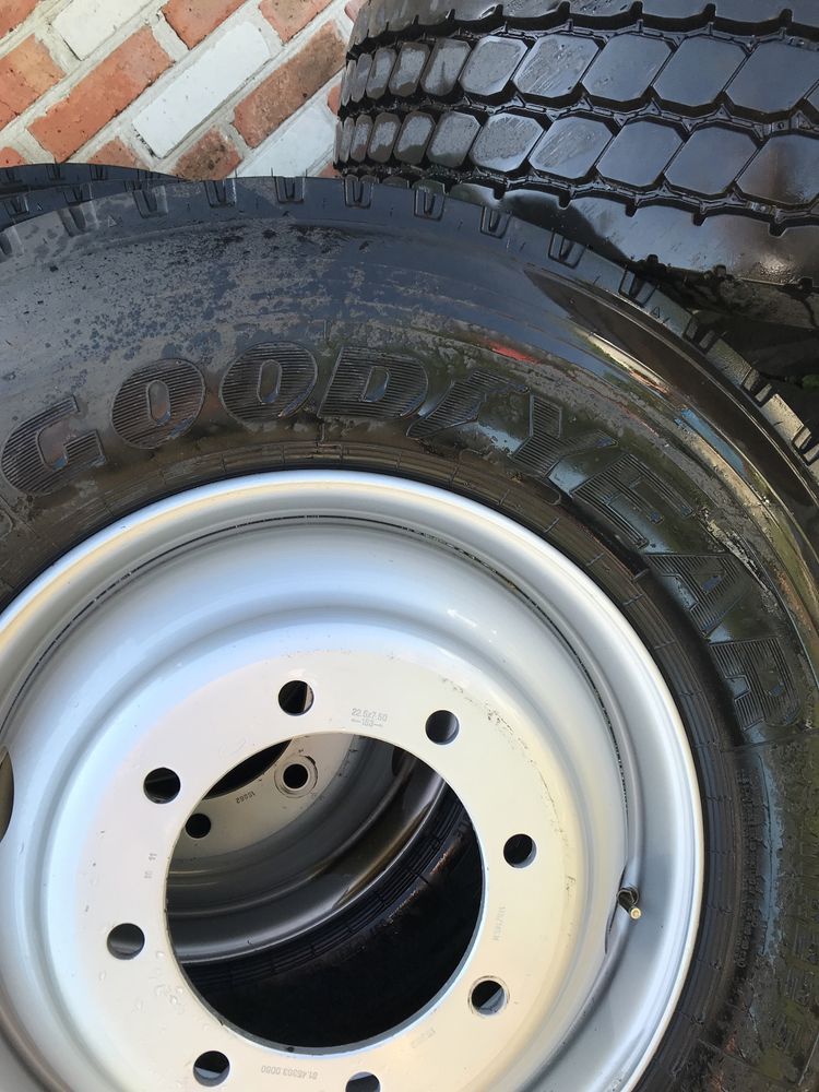 Продам колеса 11R 22.5 GoodYear 2021 КАМАЗ ЗІЛ