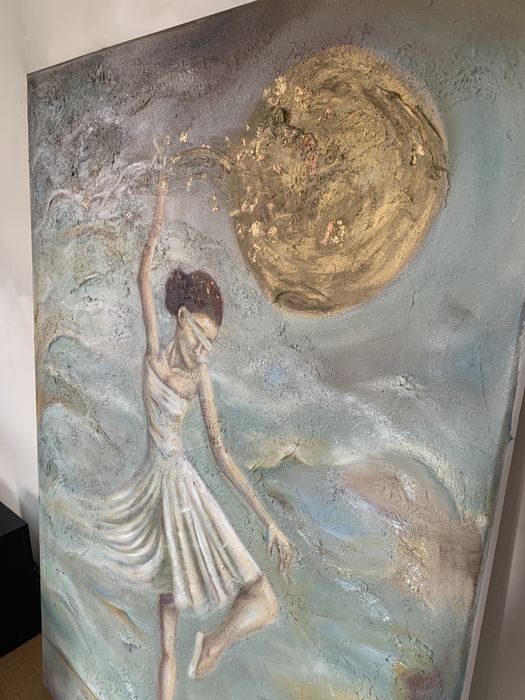 Obraz baletnica 100x70