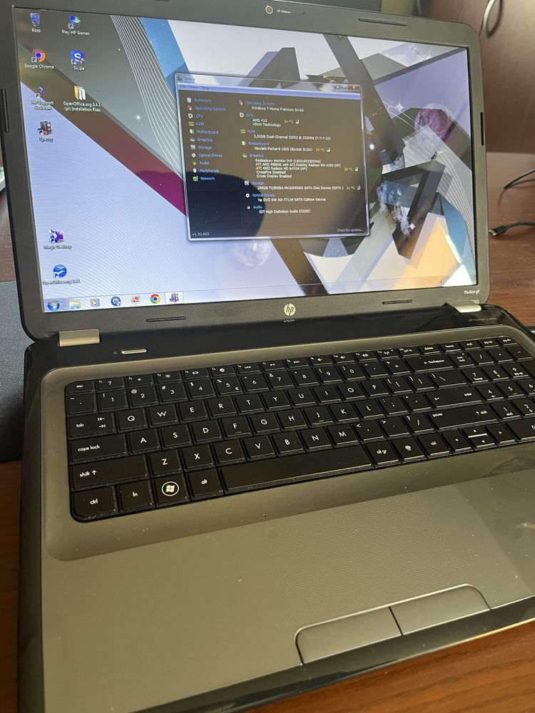 Laptop hp pavilion g7