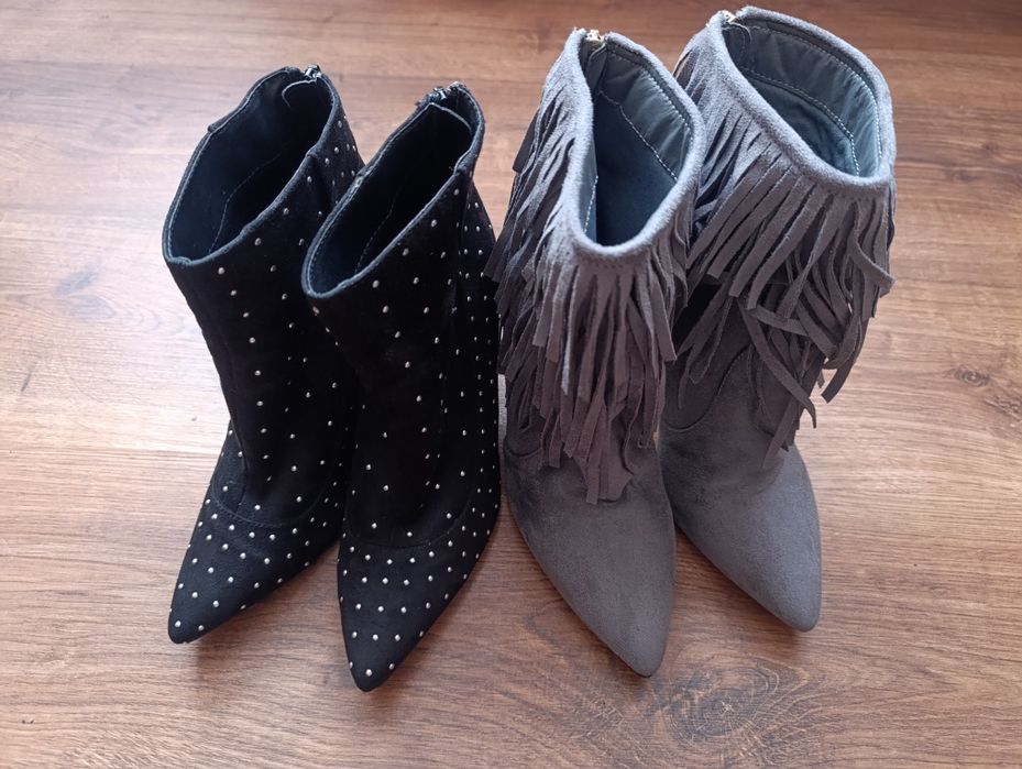 Напівчобітки/черевички жіночі, розмір 5, устілка 23,5 см