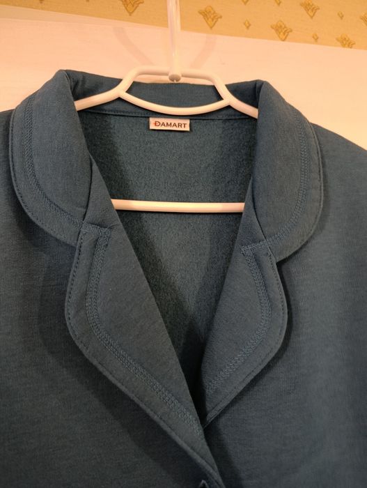 Пиджак на флисе цвет морской волны 52-54 укр.р-р, Damart, Великобритан