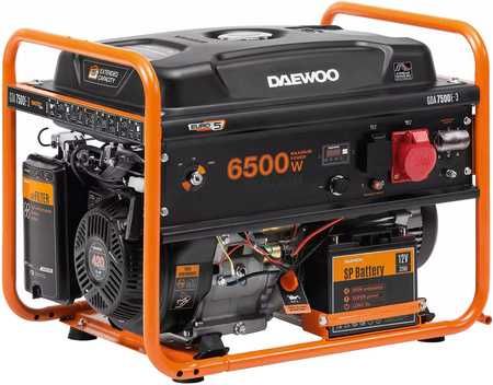 Agregat prądotwórczy Daewoo 400V 6,5KW GDA7500E-3
