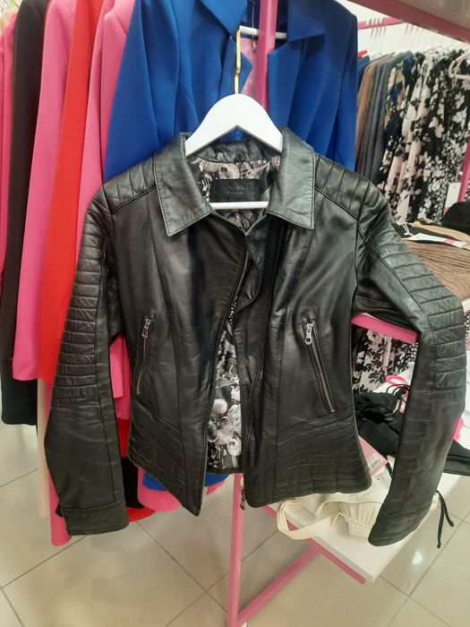 Косуха из натуральной кожи