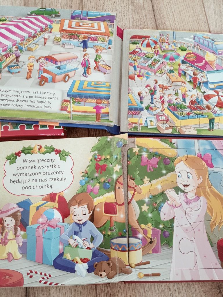 Puzzle, gry, Peppa, Pony, święta, domino, nawlekaj nie czekaj,