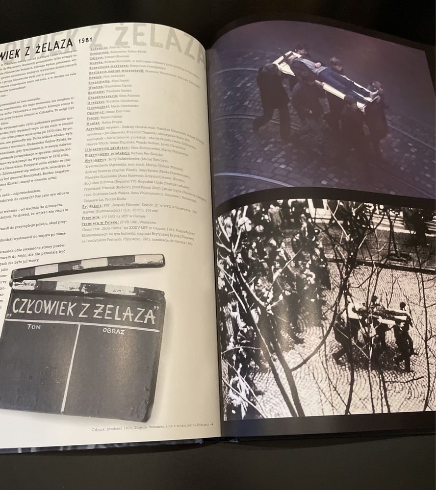 Wajda - Moje filmy - unikalny album ze zdjęciami z planów filmowych