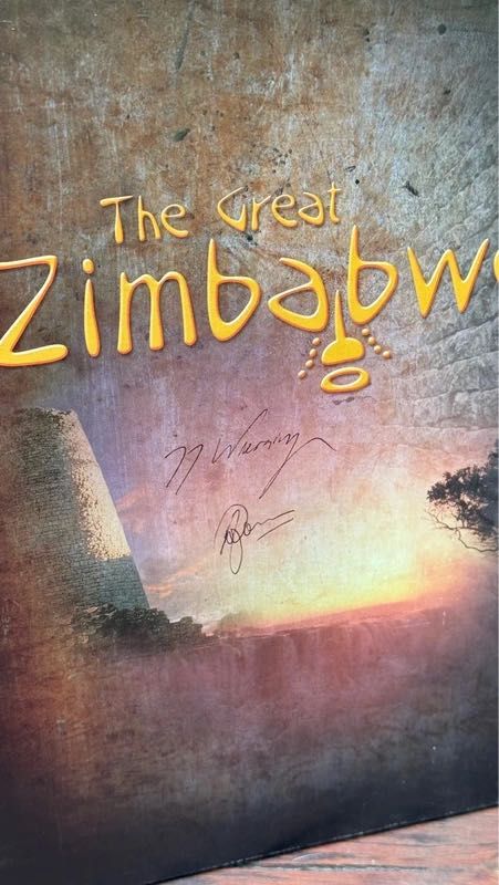Gra planszowa The Great Zimbabwe 3rd printing (podpisana przez autora)