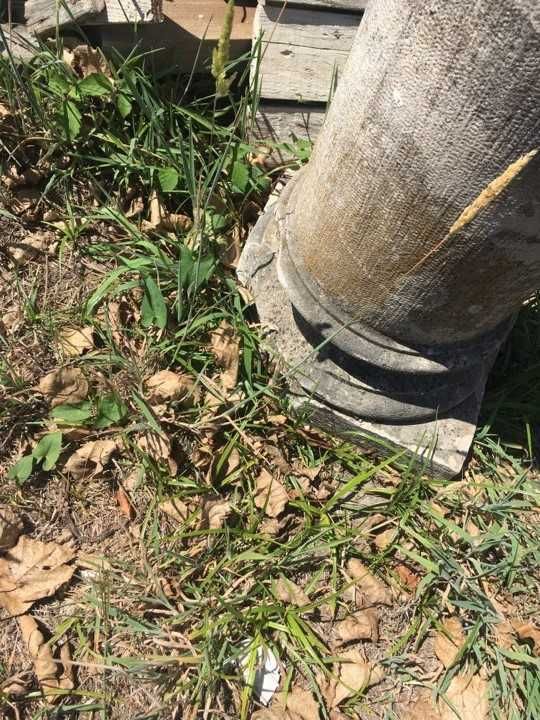 Coluna   em pedra