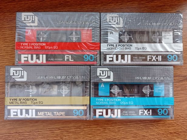 Fuji Metal, FL, FX-I, FX-II, US-Eu market, 1980-81