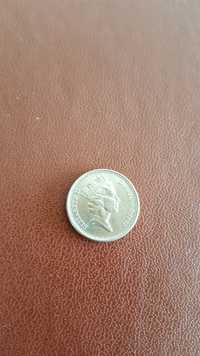 Moneta 5 pence 1990 / 1992, Elizabeth II