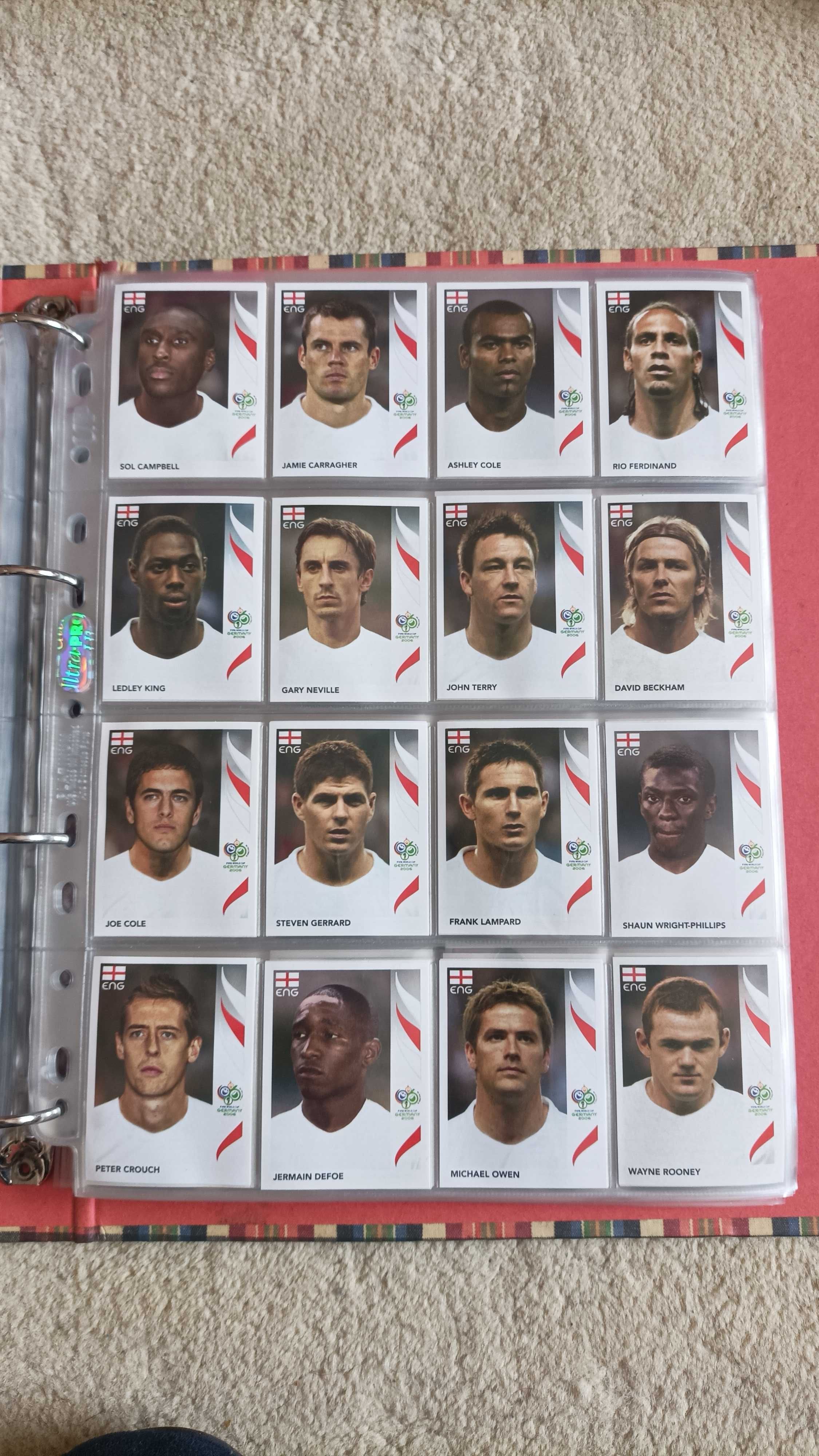 Caderneta + Cromos S/colar Panini Mundial 2006 EXCLUI RONALDO E MESSI