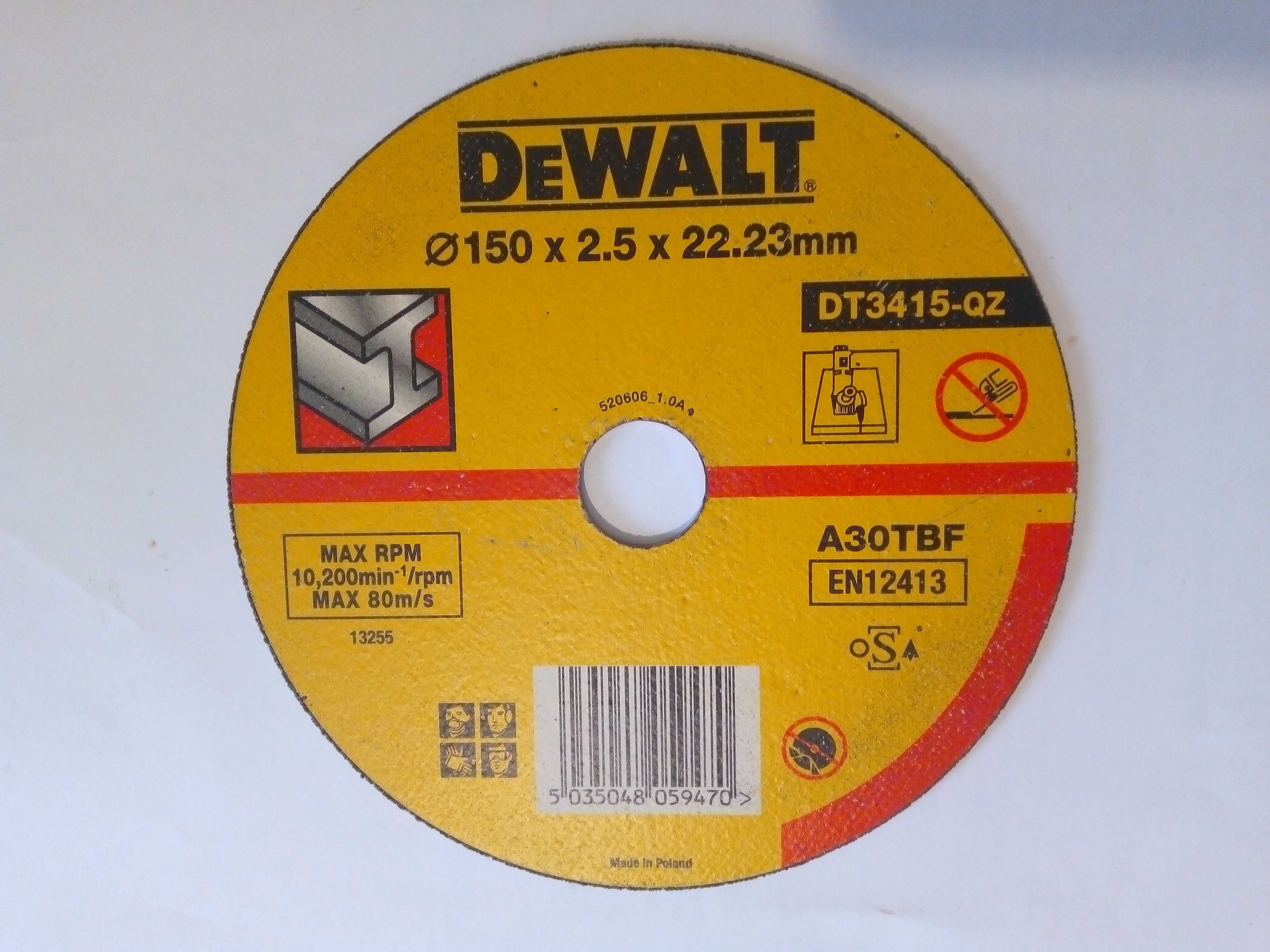 Диск алмазный DeWALT DT3711