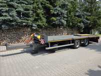 Przyczepa tandem niskopodwozie