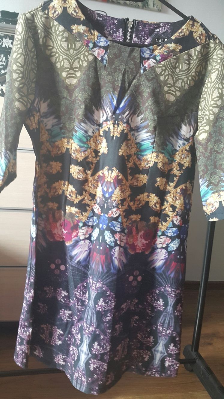 Sukienka suknia tunika print S/ M