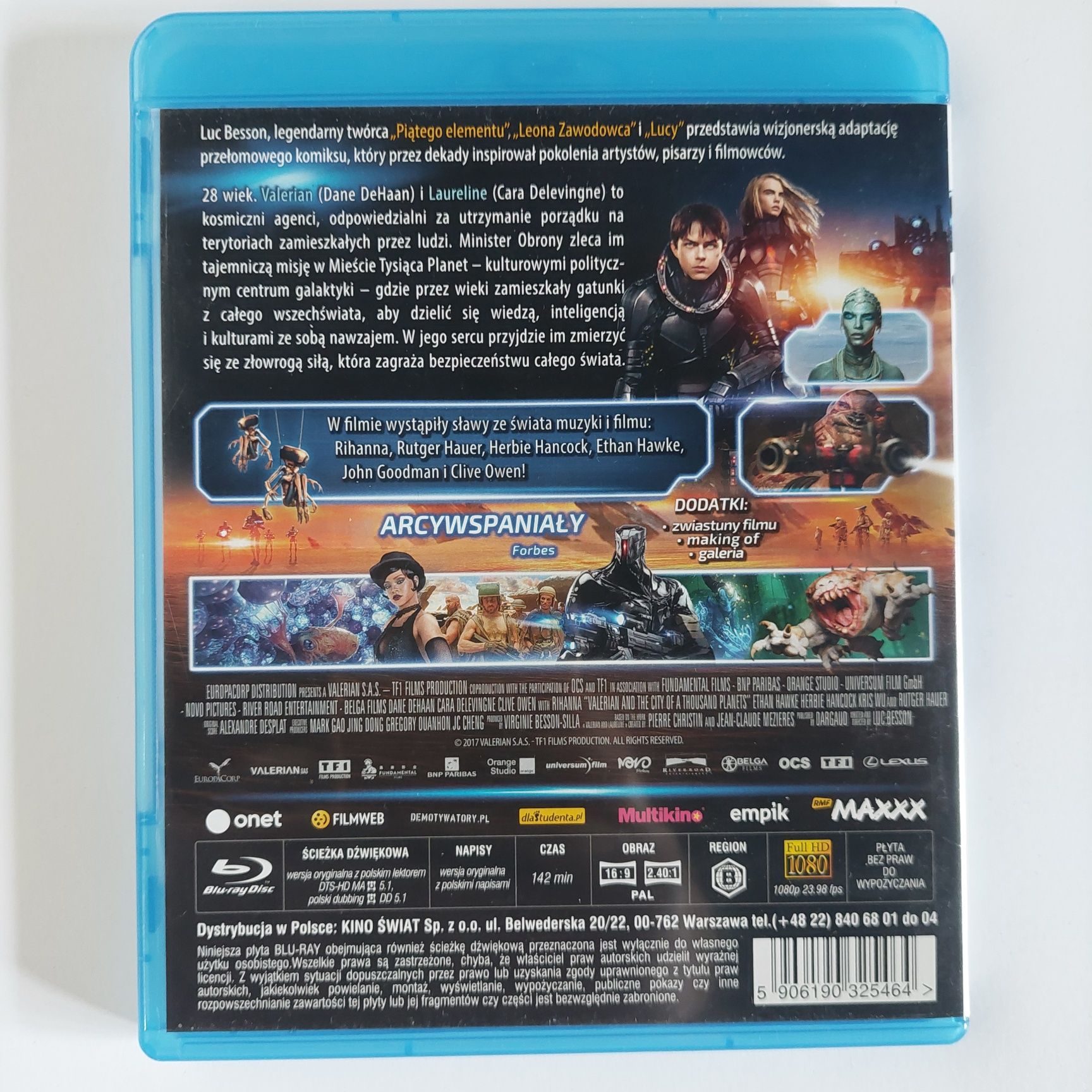Valerian [Blu-Ray] wydanie Pl