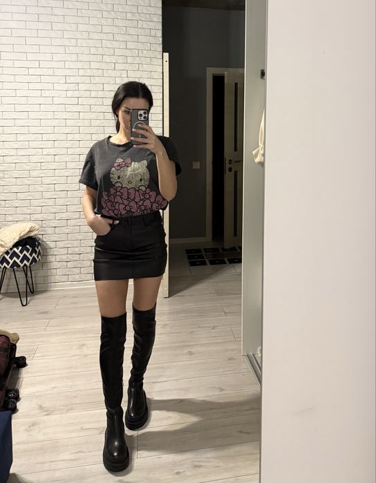 Ботфорты miraton37,5-38 размер ,идеальное состояние