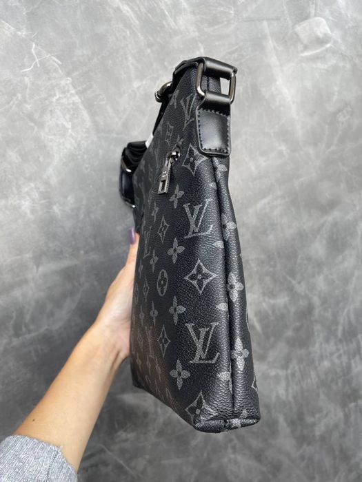 Мужская сумка на через плече louis vuitton чоловіча барсетка луі вітон