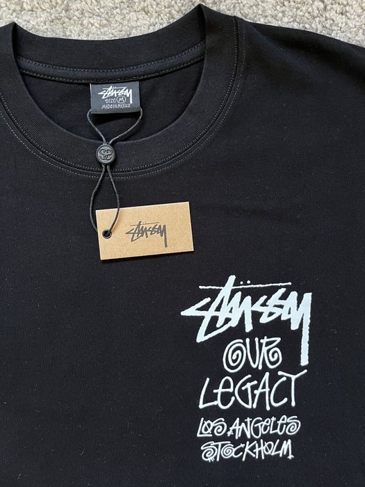 Tshirt preta Stussy tamanho M