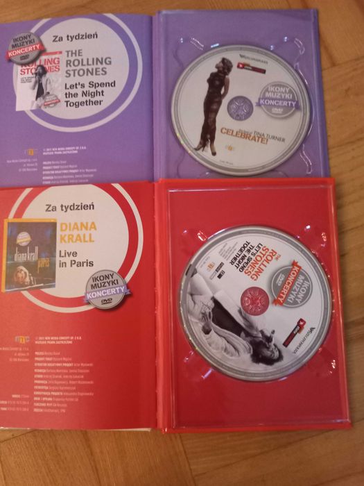 Płyty DVD kolekcja Ikony muzyki