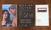 Livros John le Carré, Gillian Flynn, Stendhal.