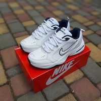 Чоловічі кросівки Nike Air Monarch Білі з синім