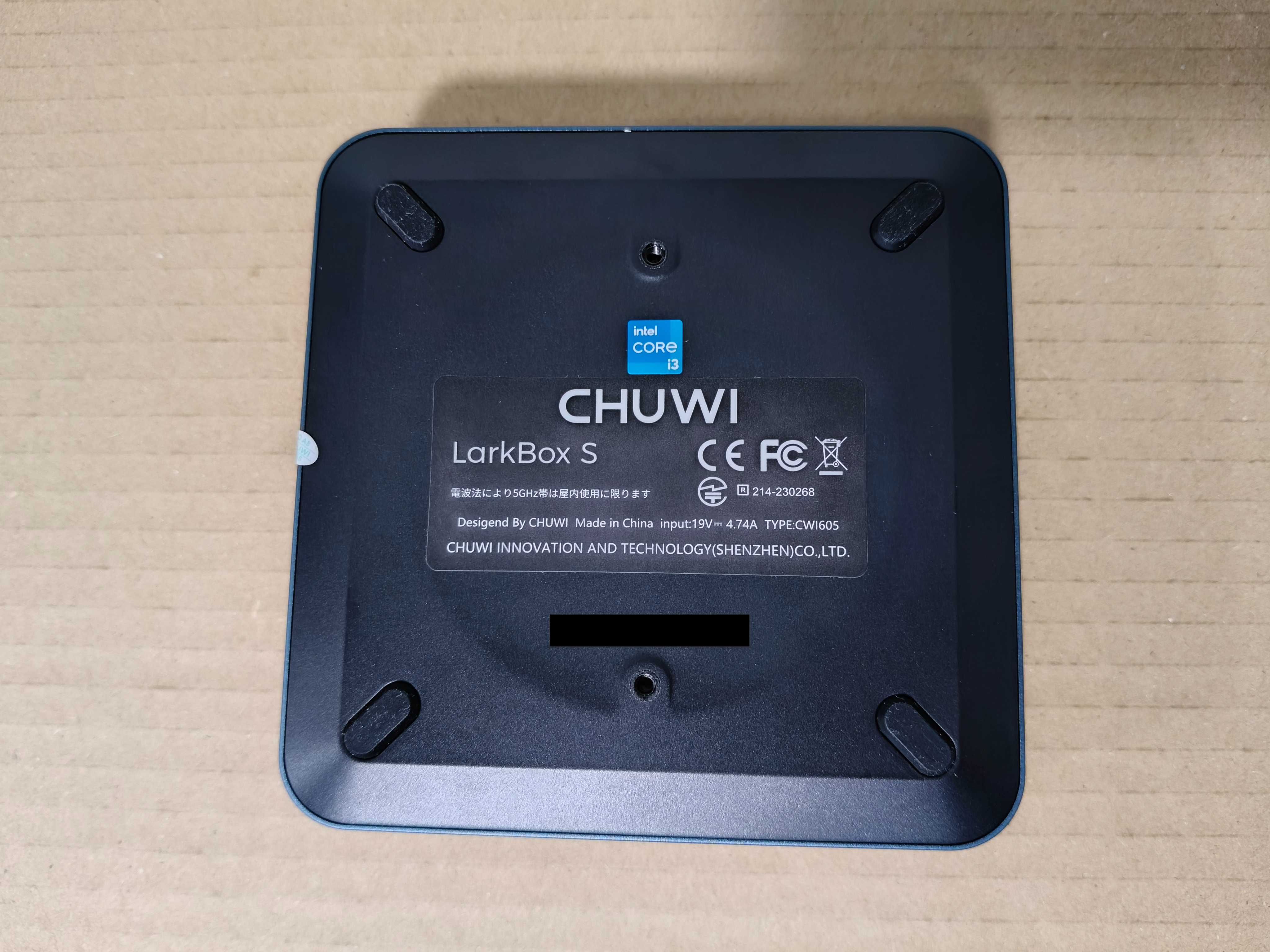 MiniPC Chuwi LarkBox S - 512GB SSD, 16GB RAM