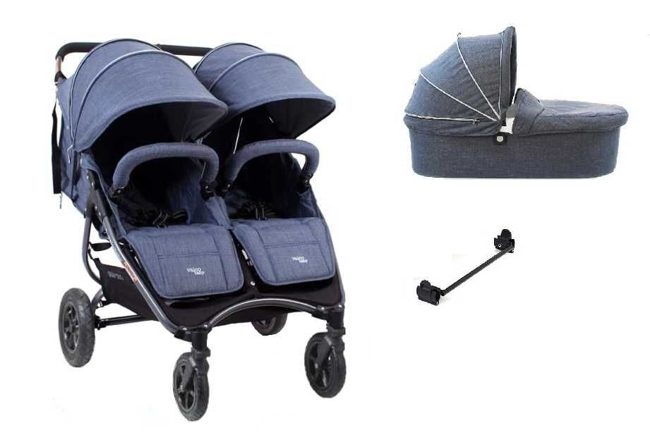 Valco Baby Snap Duo Sport wózek + gondola rok po roku, bliźniaczy