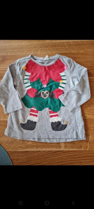 Bluzka elf mikolaj hm 80