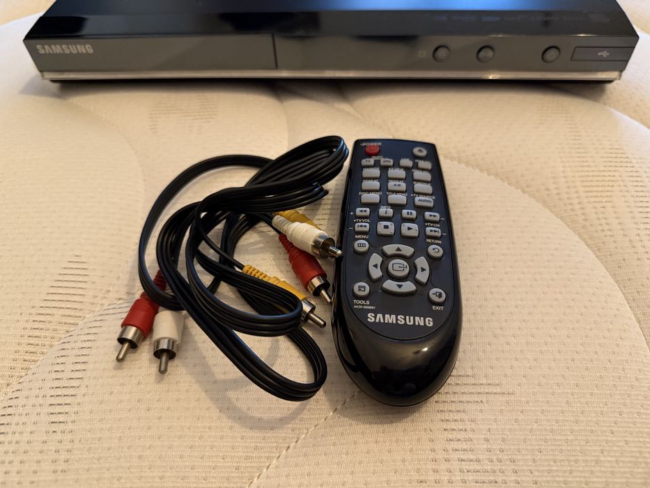 Leitor de DVDs da SAMSUNG