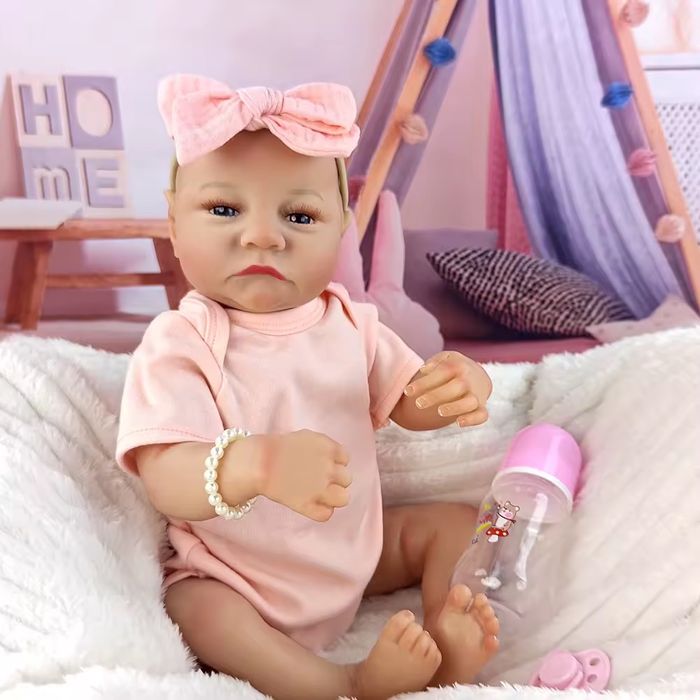 Boneca bebé reborn menina
