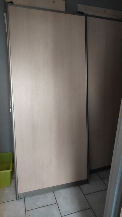 Komplet mebli do sypialni Szafa przesuwna 205 na 180 robiona na zamówi