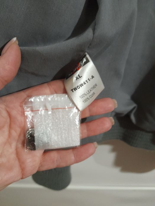 Фірмова чоловіча шкіряна куртка бомбер Segura Франція