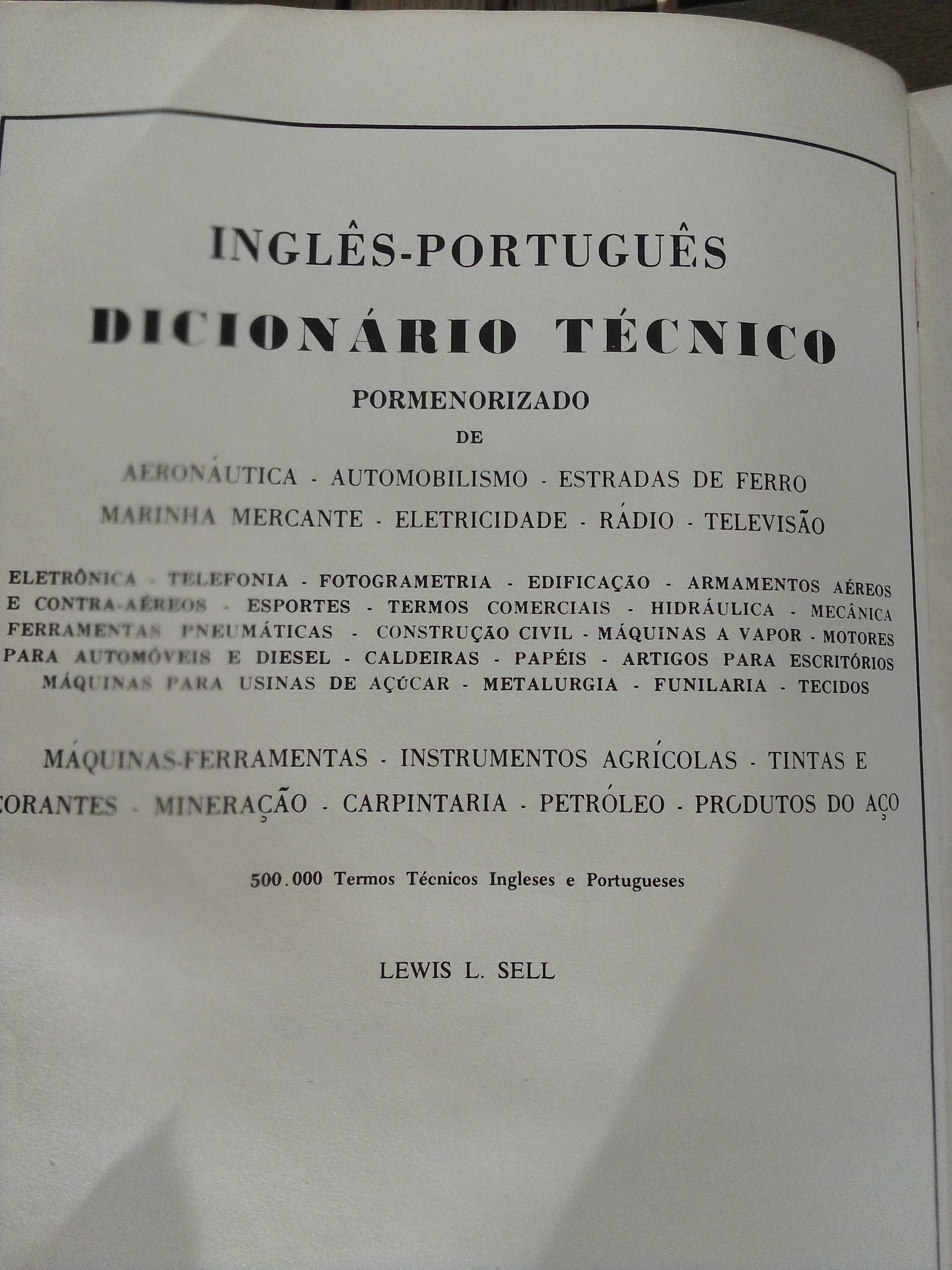 Dicionário técnico    Comprehensive Technical Dictionary