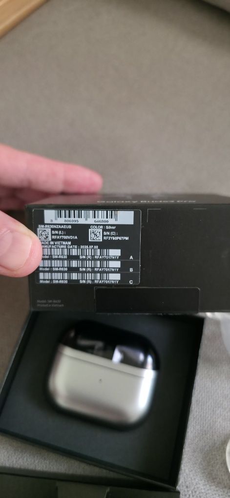 Samsung Buds Pro 3 - 2025 novos apenas testados com fatura e garantia.