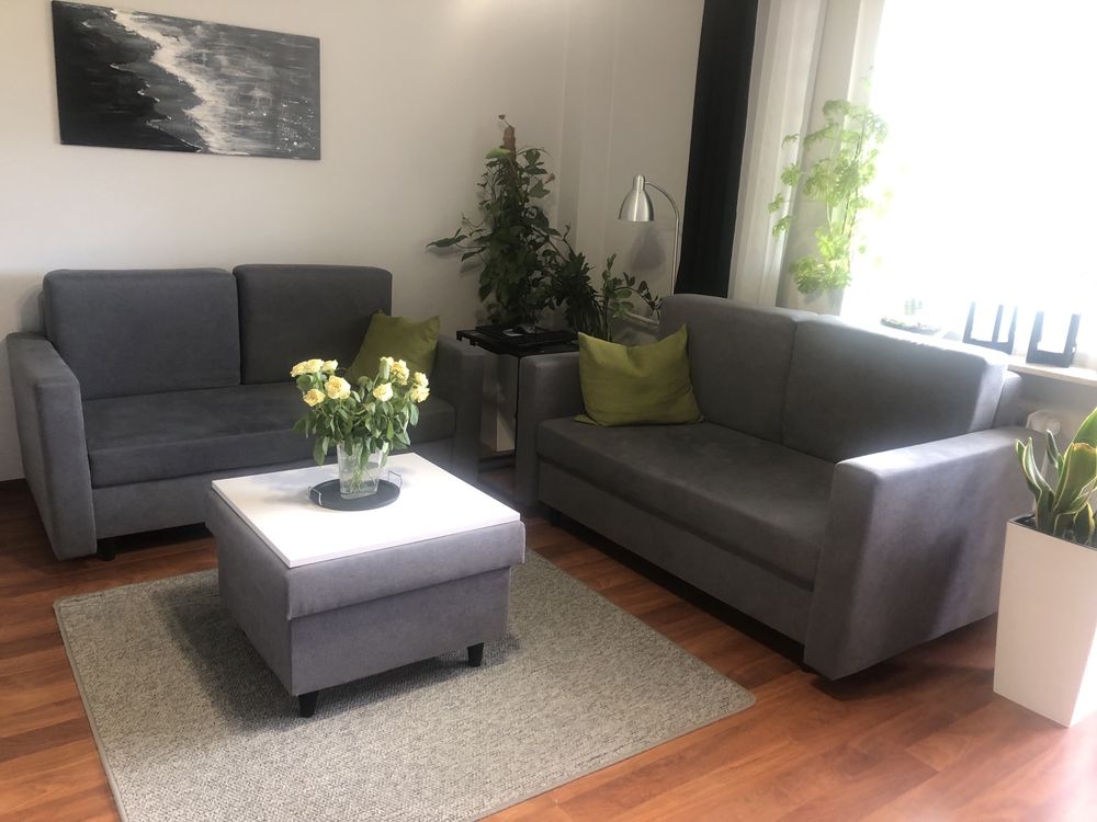 Kanapa Sofa Komplet 2 sofy